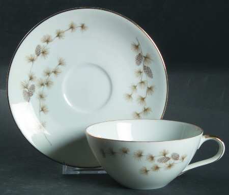 Sequoia Flat Cup & Saucer Set