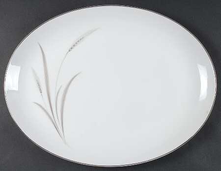 September Song 16" Oval Serving Platter