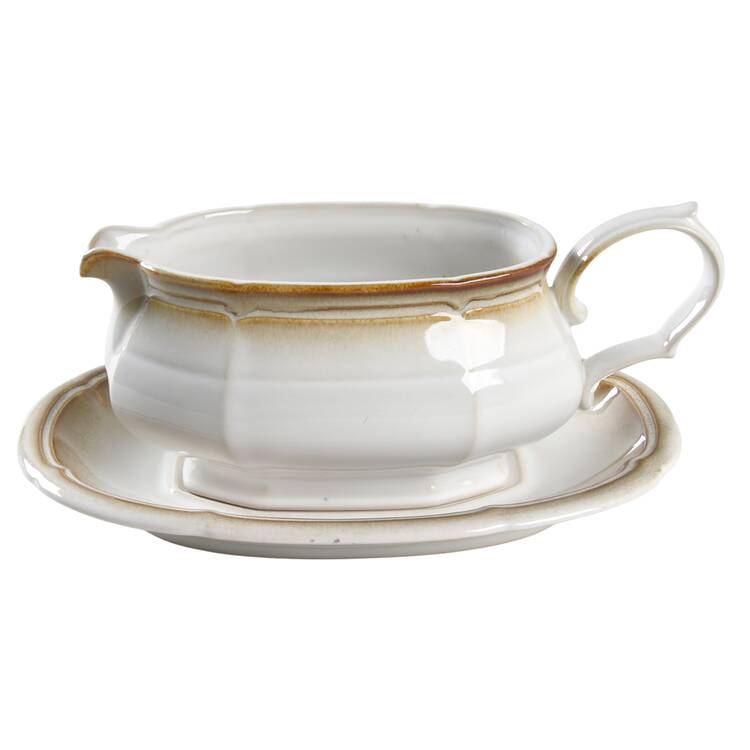 Sea Shells Gravy Boat & Underplate