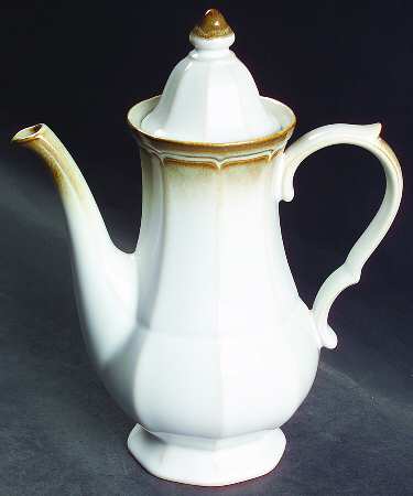 Sea Shells Coffee Pot & Lid