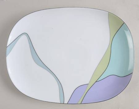 Sea Spray 13" Oval Serving Platter
