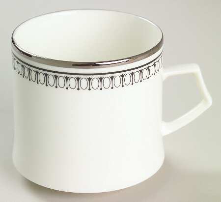 Seville (Black Border) Flat Cup
