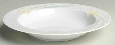 Serenade Yellow Large Rim Soup Bowl