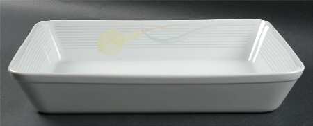 Serenade Yellow 13"  Rectangular Baker