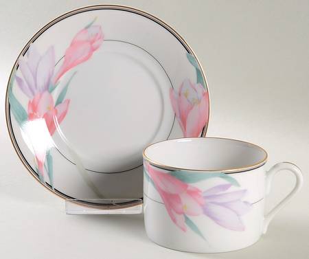 Shasta Flat Cup & Saucer Set