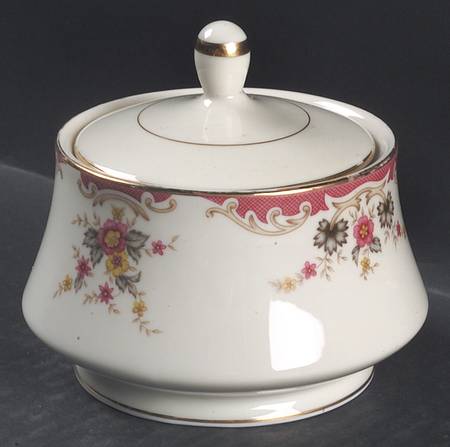 Shelly Sugar Bowl & Lid