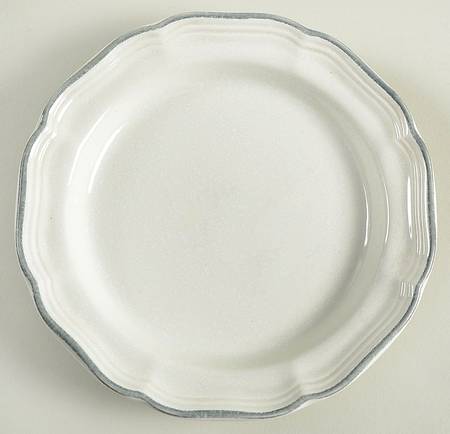 Stone Works Shadow Gray Salad Plate
