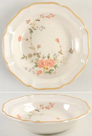 Silk Bouquet Soup/Cereal Bowl