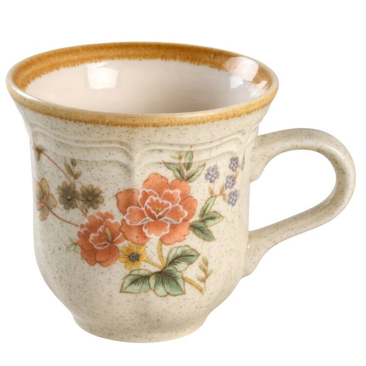 Silk Bouquet Flat Cup