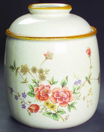 Silk Bouquet Large Canister & Lid