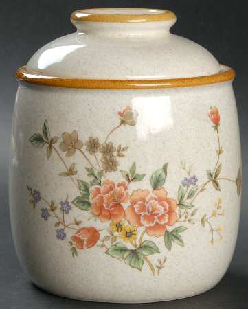 Silk Bouquet Medium Canister & Lid