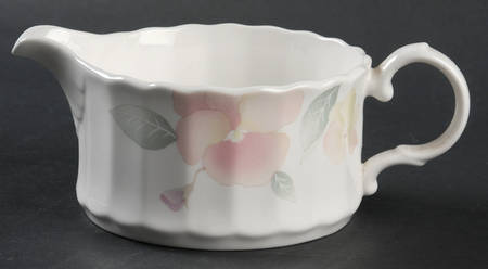 Silk Blossoms Round Gravy Boat (GR2SP)