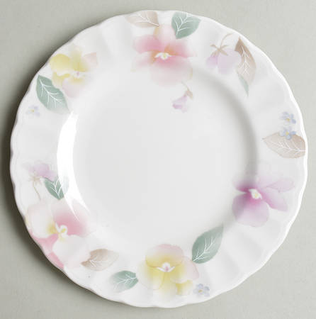 Silk Blossoms Bread & Butter Plate