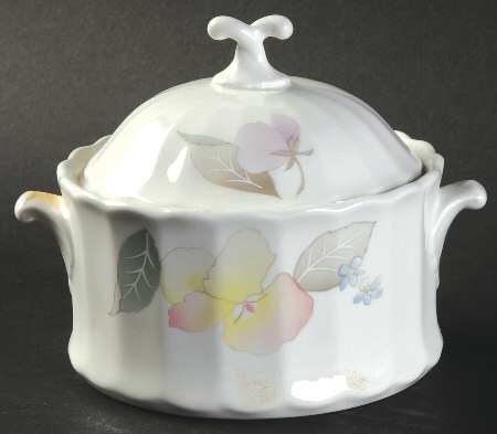Silk Blossoms Sugar Bowl & Lid by Mikasa