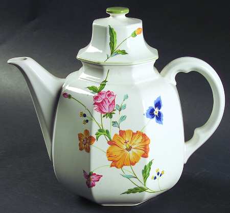 Sidewalk Cafe Coffee Pot & Lid