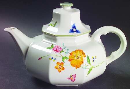 Sidewalk Cafe Teapot & Lid