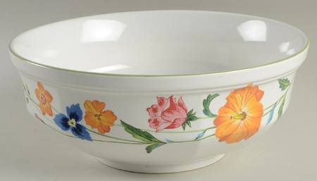 Sidewalk Cafe 8" Round Vegetable Bowl