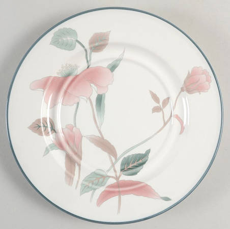 Silk Flowers Saucer for Oversized Cup