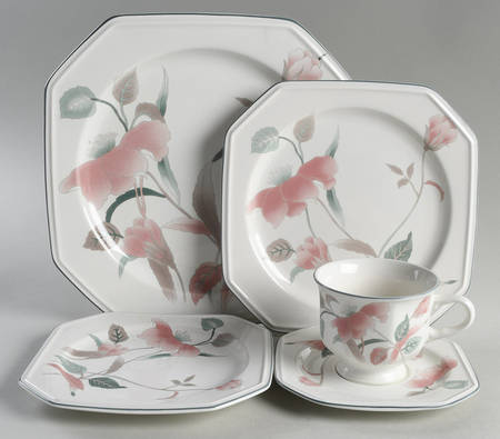 Silk Flowers 40 Piece Set