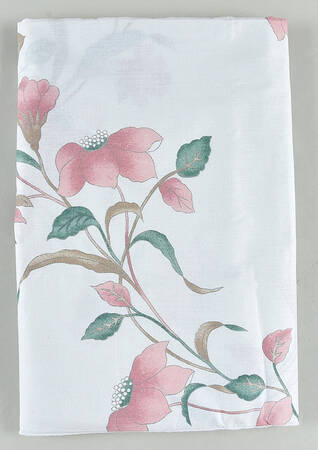 Silk Flowers 60" x 86" Rectangular Tablecloth