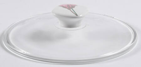 Silk Flowers Lid for 1 Pt Round Casserole