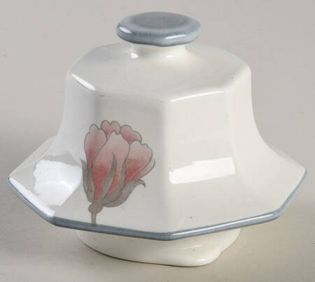 Silk Flowers Lid for Coffee Pot