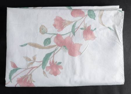 Silk Flowers 60" X 84" Oblong Tablecloth