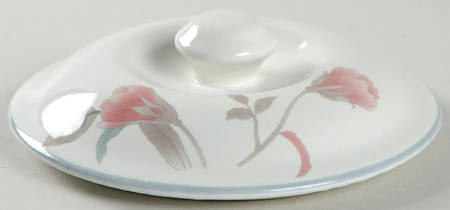 Silk Flowers Lid for Individual Casserole