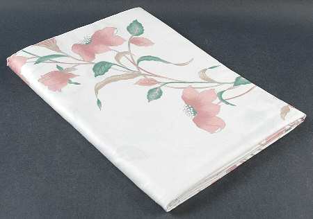 Silk Flowers 60" X 104" Oblong Tablecloth