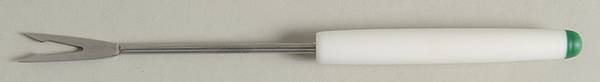 Silk Flowers Fondue Fork