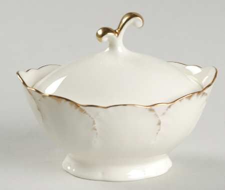 Simply Gold Sugar Bowl & Lid