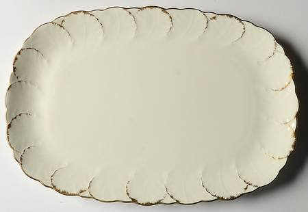 Simply Gold 12" Oval Serving Platter