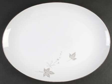 Silver Maple 16" Oval Serving Platter by Mikasa