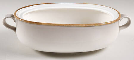 Silver Moss 2 Quart Oval Covered Casserole No Lid