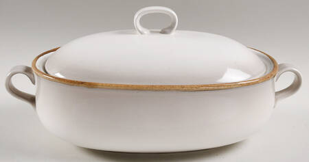 Silver Moss 2 Quart Oval Covered Casserole