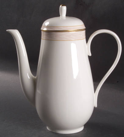 Silk Moire Coffee Pot & Lid
