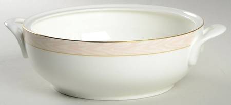 Silk Moire 2 Qt Round Covered Casserole No Lid