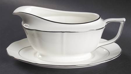 Silver Moon Gravy Boat & Underplate