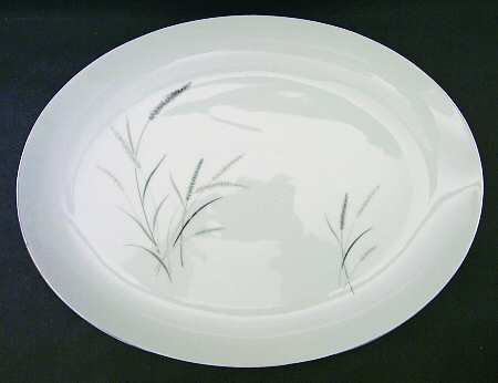 Silver Wheat (5655) 16" Oval Serving Platter