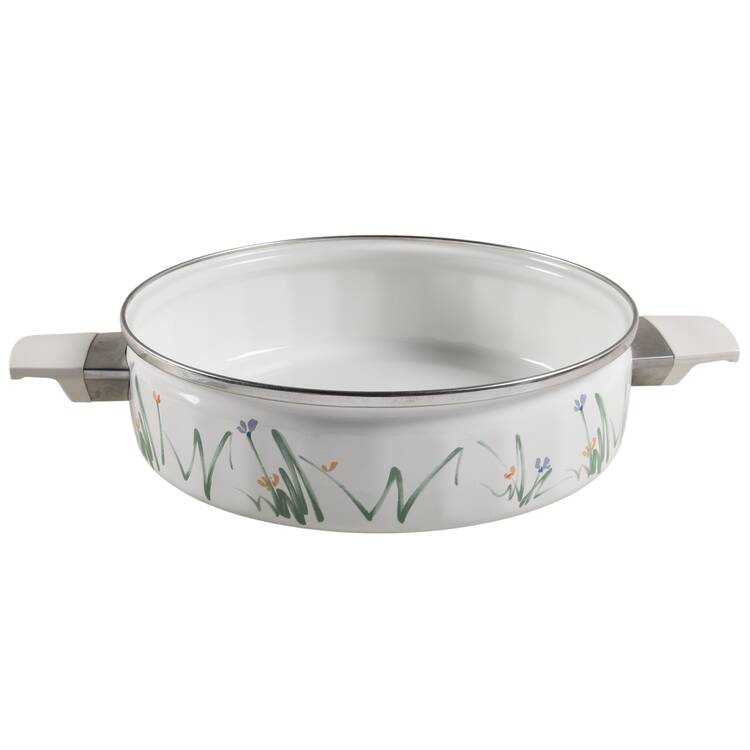 Sketch Book 2.5 Qt Metal Casserole No Lid