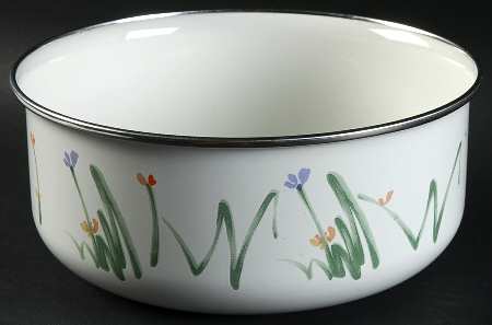Sketch Book 7 1/2" Metal Bowl