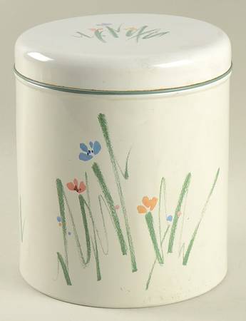 Sketch Book Extra Large Metal Canister & Lid