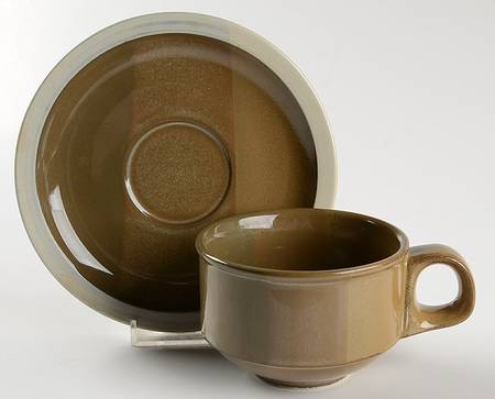 Skye Flat Cup & Saucer Set