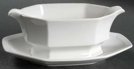 Snow Drop Gravy Boat & Underplate
