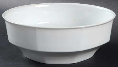 Snow Drop 8" Round Vegetable Bowl