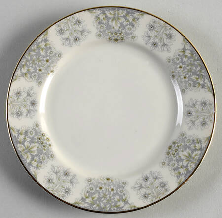 Snow Garden Bread & Butter Plate