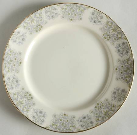 Snow Garden Salad Plate