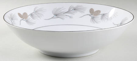 Snow Pine 9" Round Vegetable Bowl