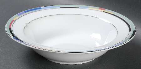 Social Circle Rim Fruit/Dessert (Sauce) Bowl