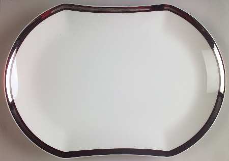 Solitude 13" Oval Serving Platter